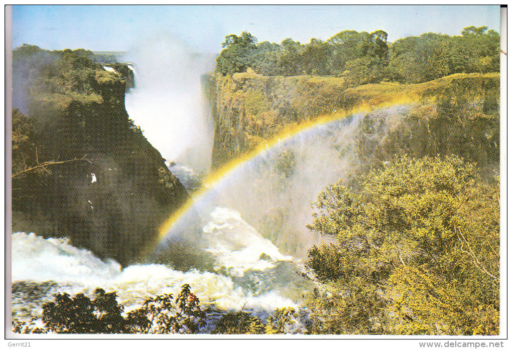 SAMBIA / RHODESIEN, Victoria Falls, 6 Postcards - Zambia