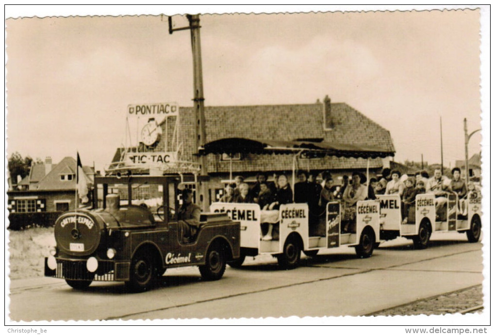 St Idesbald, Coxyde Express, Reclame Cecemel, Fristi, Tik Tak Pontiac (pk27248) - Koksijde