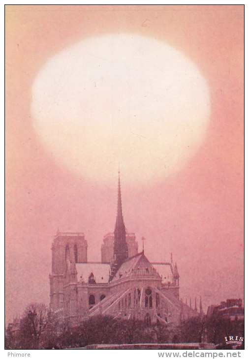 Ph-CPSM Paris (Paris) Un Crépuscule Insolite Sur Notre Dame - Notre Dame Von Paris