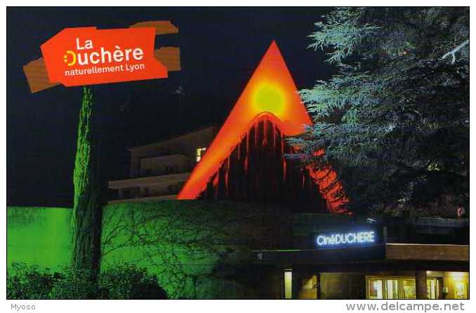 LYON La Duchere,naturellement Lyon, Format 18x11,5 Cm Mise En Lumiere Du Cinema Art Et Essai Cine Duchere - Lyon 9