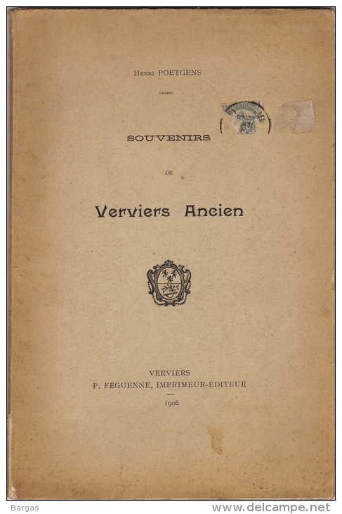 Verviers Ancien Par Poetgens 1906 - 1801-1900