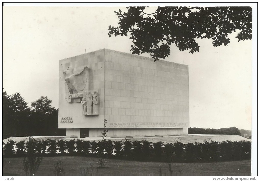 CP N/B - Neuville En Condroz (Neupré), Cimetière Américain Des Ardennes - Mémorial - Neupre