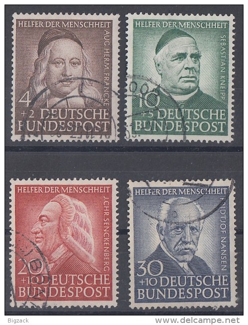 Bund Minr.173-176 Gestempelt - Used Stamps