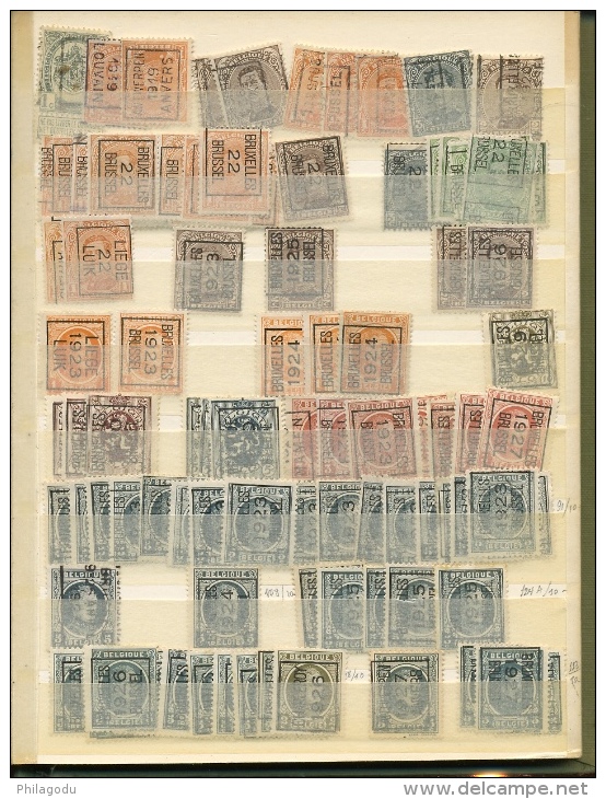 Préos avant 1937  lot intéressant et  varié avec doubles