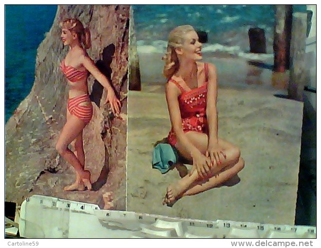 PIN UP PINUP RAGAZZE AL MARE SERIE 6 CARD N1970  FC6420 - Pin-Ups