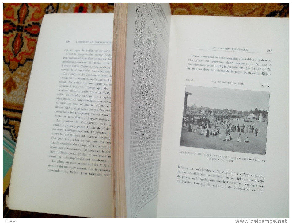 L URUGUAY AU COMMENCEMENT DU XXe SIECLE Par VIRGILIO SAMPOGNARO 1910 Publié EXPOSITION DE BRUXELLES - Storia