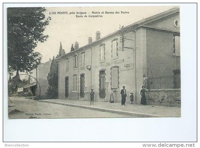 Vaucluse.Le Pontet.La Mairie Et Le Bureau De Poste - Le Pontet