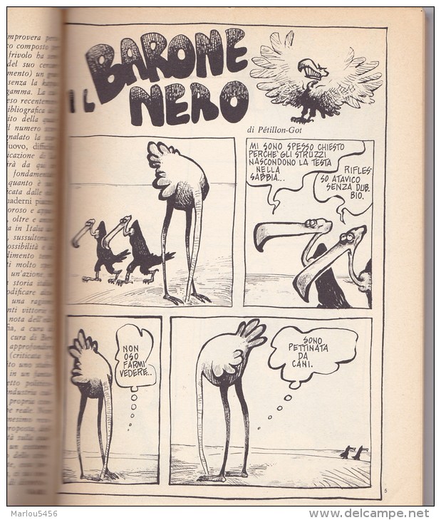 LINUS . TIE BARONE NERO. Sept 1979   N° 9 - Andere & Zonder Classificatie