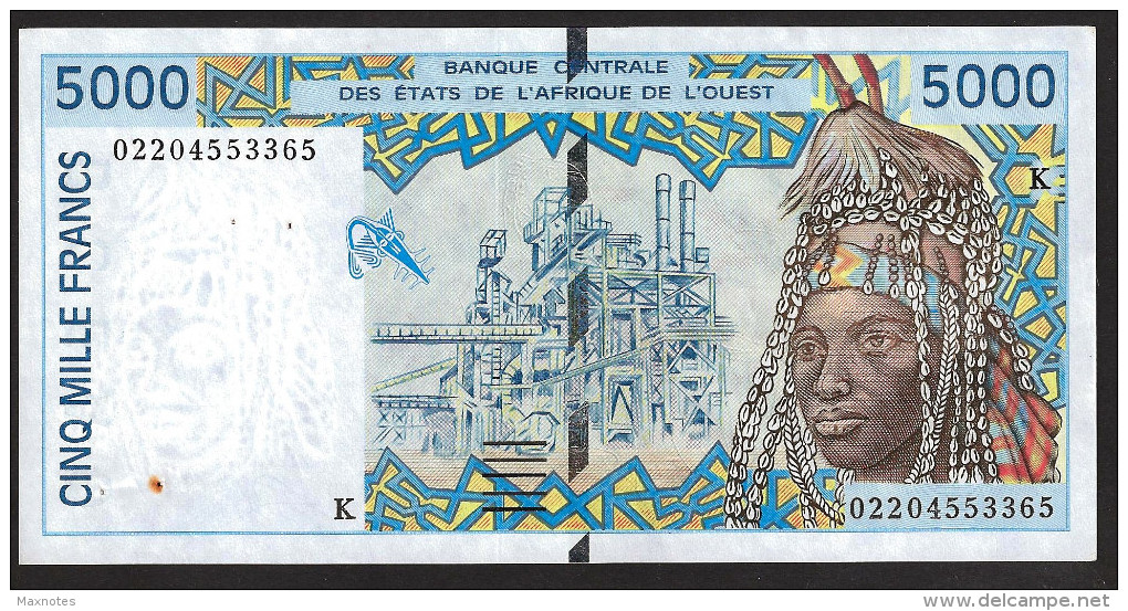 SENEGAL ( West African States) 5000 Francs 2002 - P713Kl  - (see Scan) - Senegal