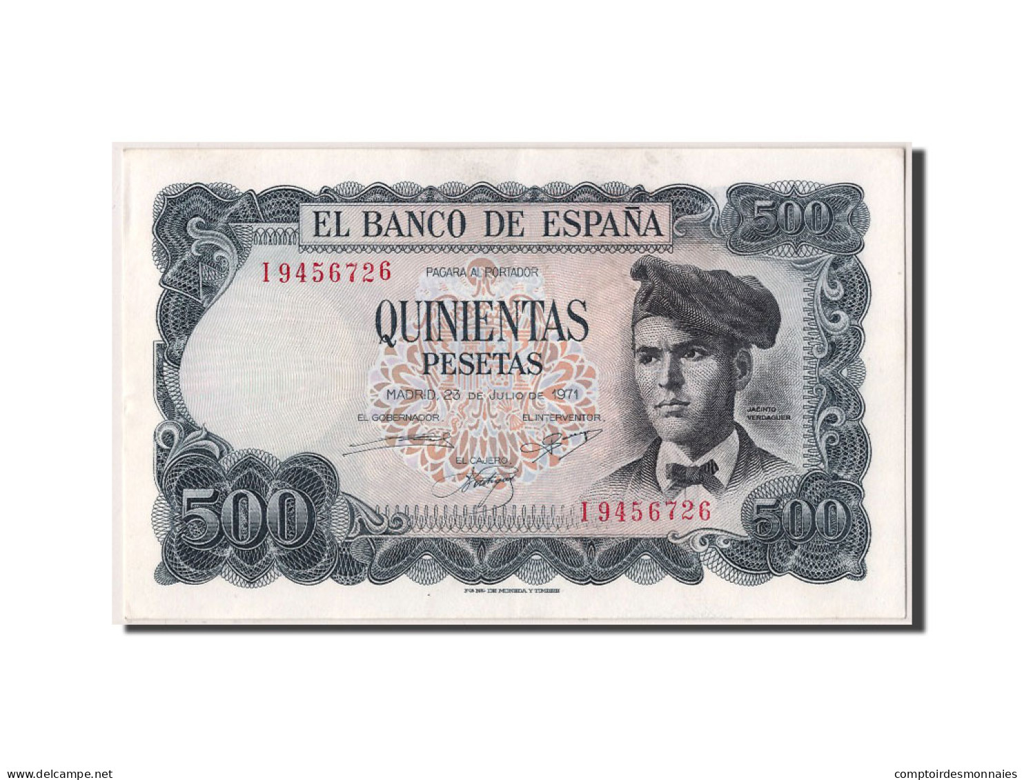 Billet, Espagne, 500 Pesetas, 1971, 1971-07-23, NEUF - 500 Pesetas