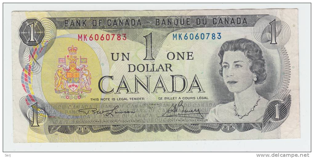 CANADA 1 1973 VF+ P 85a 85 A - Canada