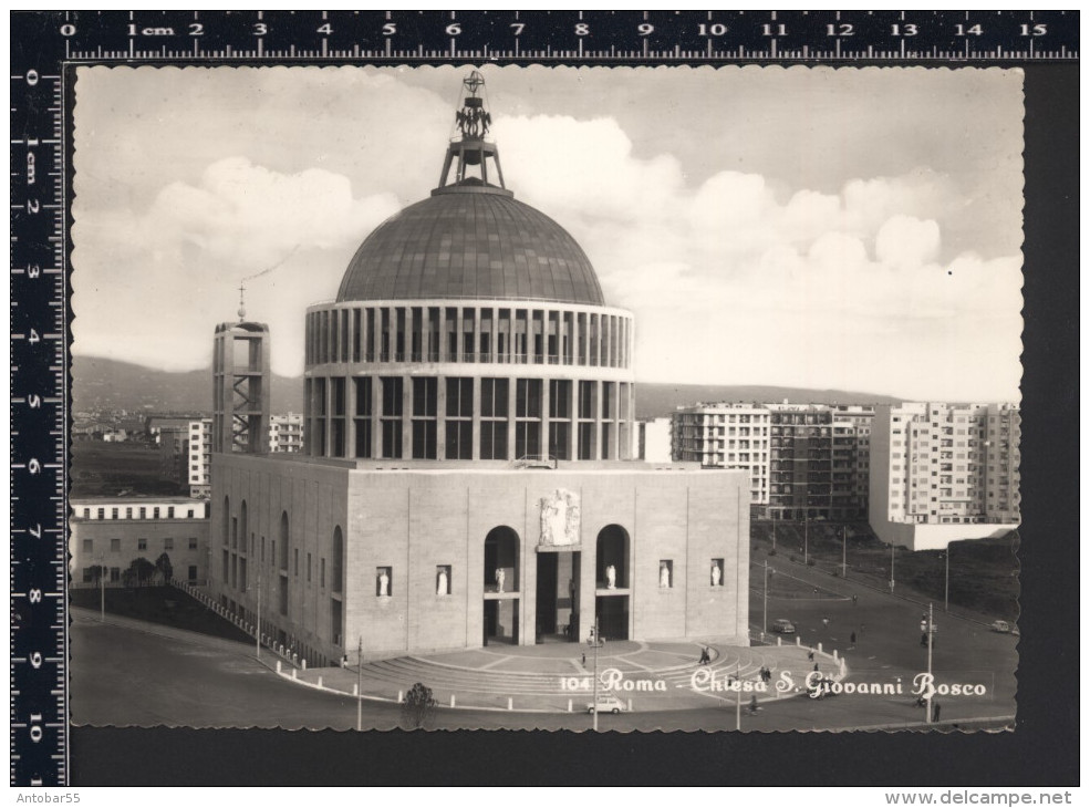 Roma - Chiesa Di S. San Giovanni Bosco - Viaggiata 1959 - LID - Eglises