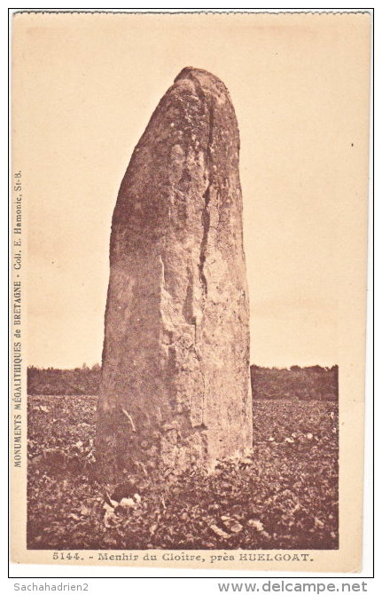 29. Menhir Du Cloître, Près HUELGOAT. 5144 - Huelgoat
