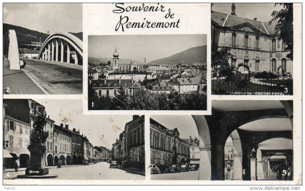 SOUVENIR DE  REMIREMONT - Remiremont