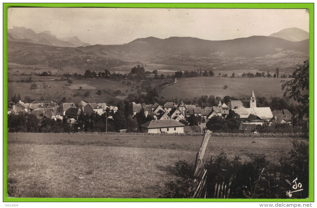 CLELLES - Vue Générale Prise De La R. N. Carte Circulé 1963 - Clelles