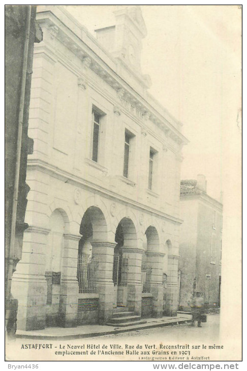 47 - Astaffort - Nouvel Hôtel De Ville Rue Du Vert - Lot Et Garonne  - Voir Scans - Astaffort