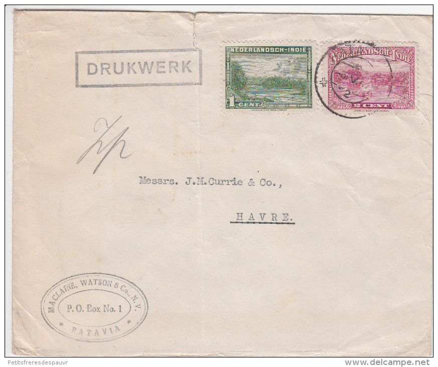 NEDERL.NDIE INDES NERDLANDAISES - DRUKWERK IMPRIME -  1940 - Netherlands Indies