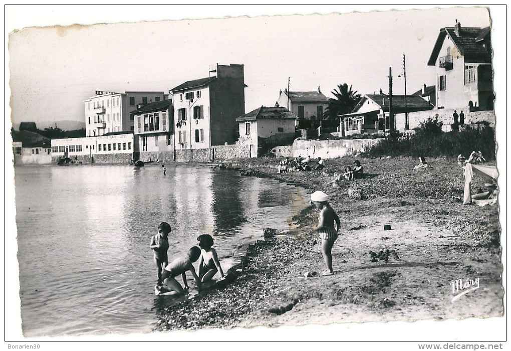 CPSM 83 SAINT-ELME LES SABLETTES LA PLAGE ENFANTS - Autres & Non Classés