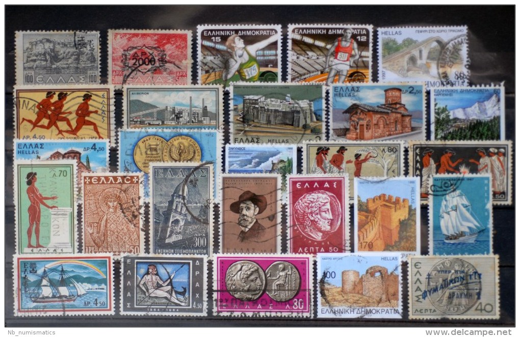 Greece-Lot Stamps (ST406) - Collections