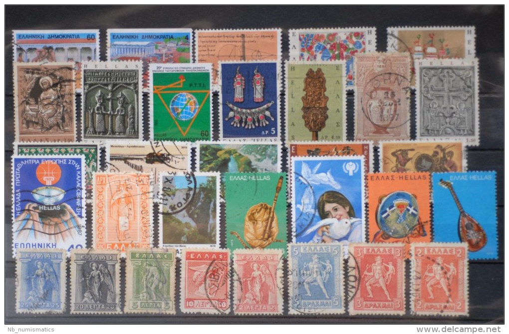 Greece-Lot Stamps (ST411) - Collections