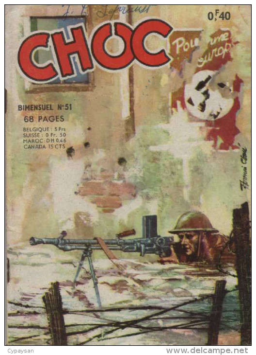 CHOC N° 51 BE ARTIMA 11-1963 - Arédit & Artima