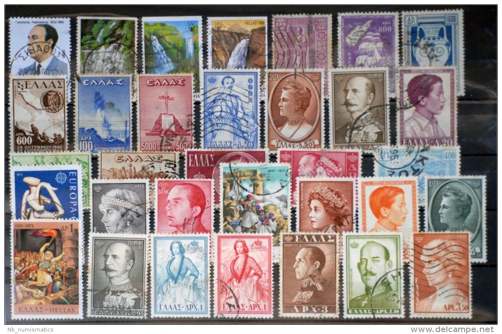 Greece-Lot Stamps (ST419) - Collections