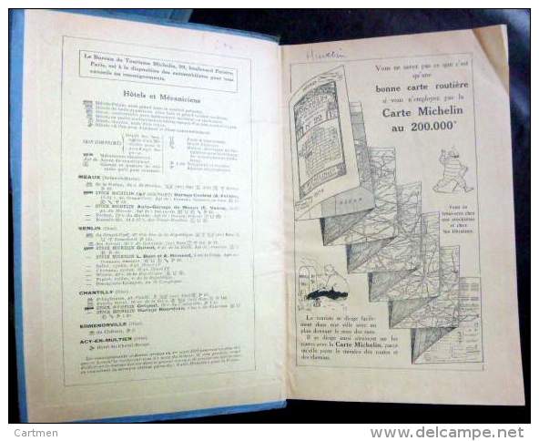 51 MICHELIN GUIDES ILLUSTREES DES CHAMPS DE BATAILLES L'OURCQ 1919 CARTES PLANS PHOTOS - Autres & Non Classés