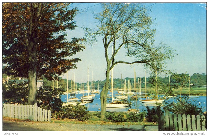 CONNECTICUT. Habor View Along . 2 Scans - Hartford