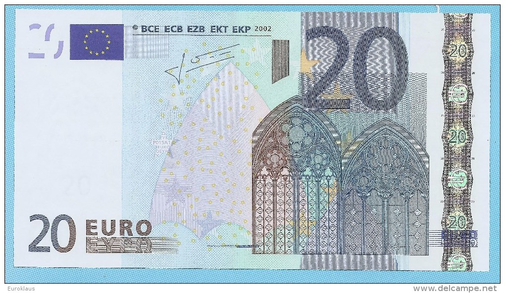 20 EURO  GERMANY P015A1 X2992 UNC - 20 Euro