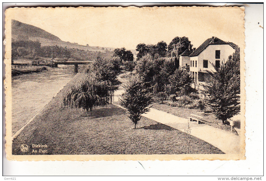 L 9200 DIEKIRCH, Im Park, 1947 - Diekirch