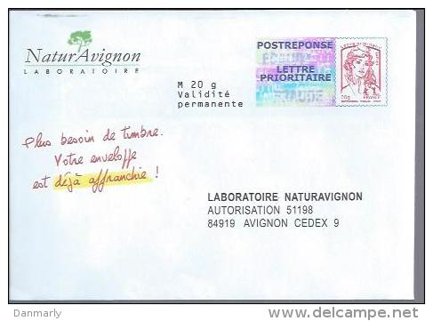 PAP Ciappa-Kavena : Laboratoire Naturavignon (14P406 Au Verso) - PAP : Antwoord /Ciappa-Kavena