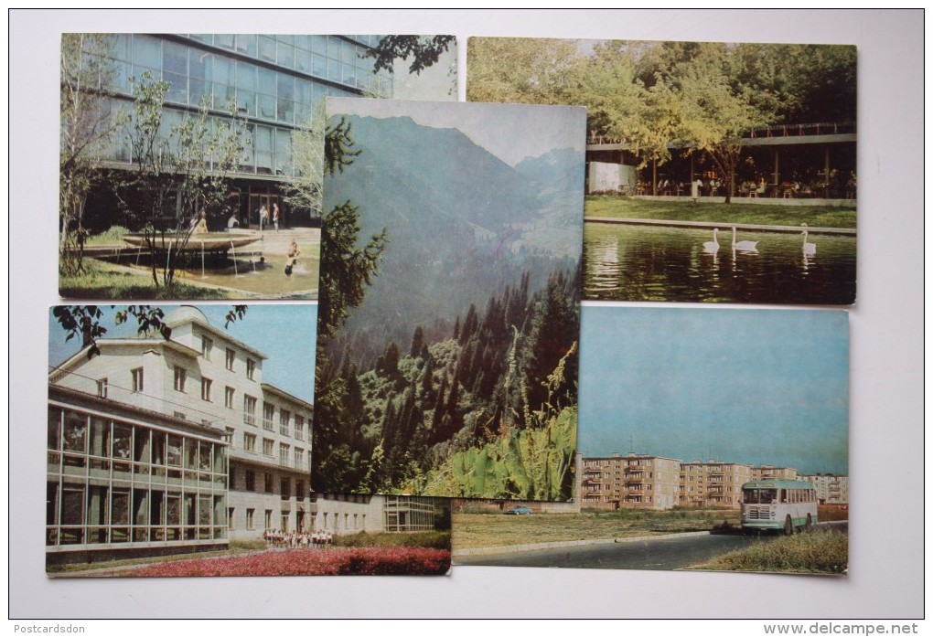 KAZAKHSTAN. ALMATY Capital.  13 Postcards Lot - Old Pc 1965 - Kazachstan