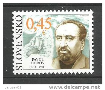 Slovakia 2014. Pavol Horov MNH Slovak Poet And Translator - Ungebraucht