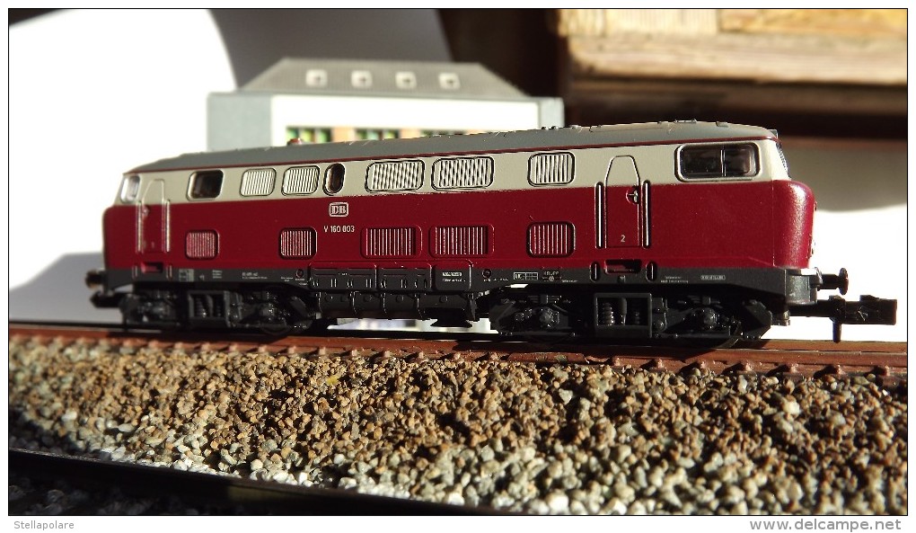 SCALA N ECHELLE - MINITRIX 12846 LOCO DIESEL DB V160 003 - "Lollo" - N SPUR - Loks