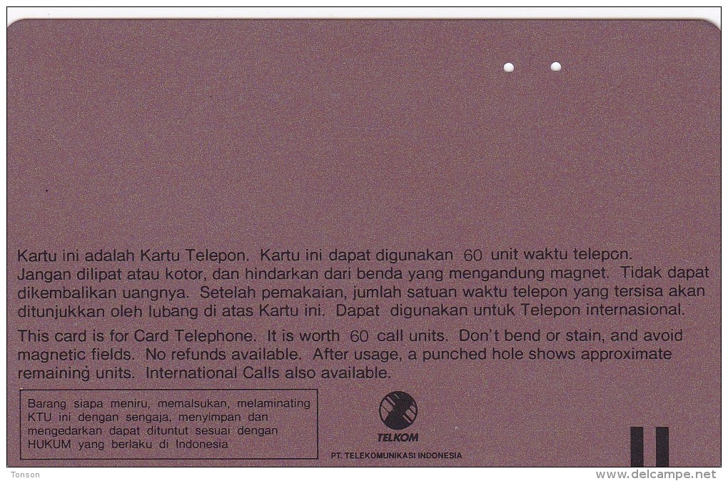 Indonesia, S203, Museum Nasional (National Museum), Jakarta, 2 Scans. - Indonesia