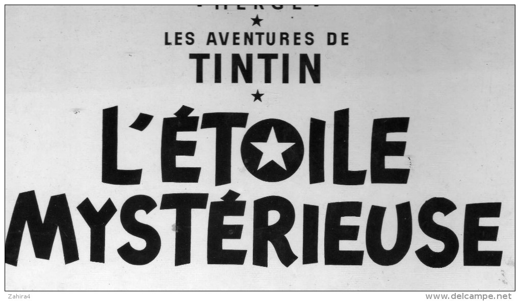 Hergé - Les Aventures De Tintin - L'étoile Mystérieuse - Casterman - Hergé