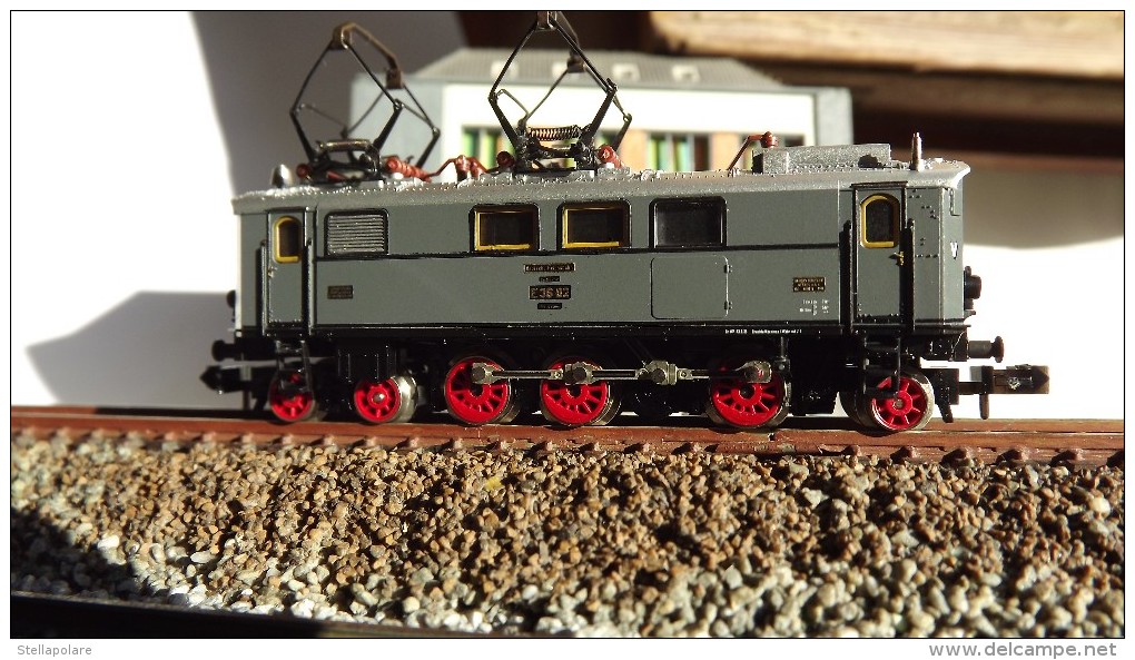 SCALA N ECHELLE - MINITRIX 2912 LOCO ELETTRICA DRG E 36 02 - N SPUR - Locomotive