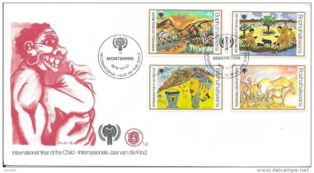 INTERNATIONAL YEAR OF THE CHILD MONTSHIWA 1979-06-07 - Lettres & Documents