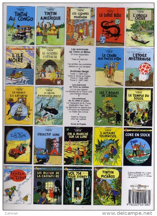 Hergé - Les Aventures De Tintin - Le Crabe Aux Pinces D'or - Casterman - Hergé