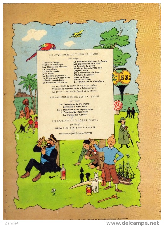 Hergé - Les Aventures De Tintin - L'étoile Mystérieuse - Casterman - Hergé