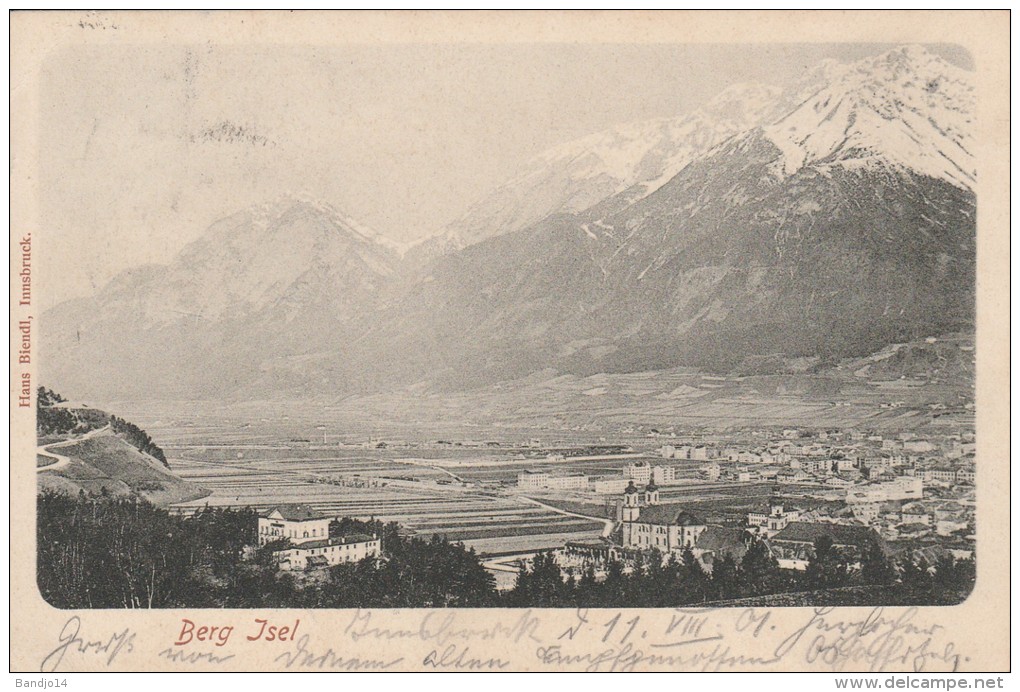 Berg Jsel  ( 1901)   - Scan Recto-verso - Autres & Non Classés