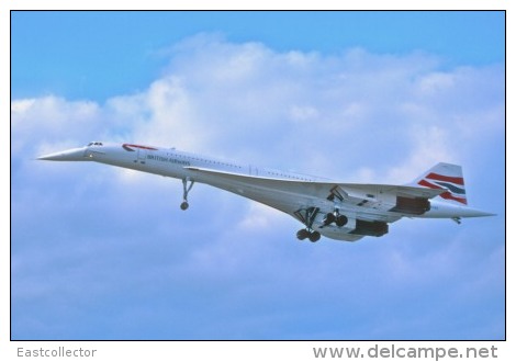 Concorde Stam-p-ed Ca-rd 0959-9 - 1946-....: Moderne