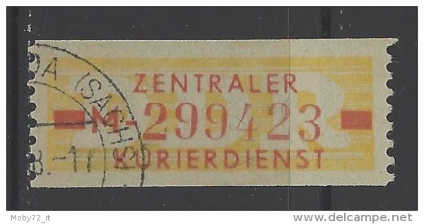 DDR - 1958 - Usato/used - Servizio ZKD - Mi N. 18 - Altri & Non Classificati