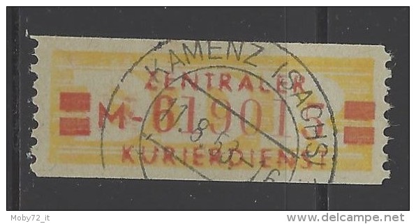 DDR - 1958 - Usato/used - Servizio ZKD - Mi N. 19 - Altri & Non Classificati