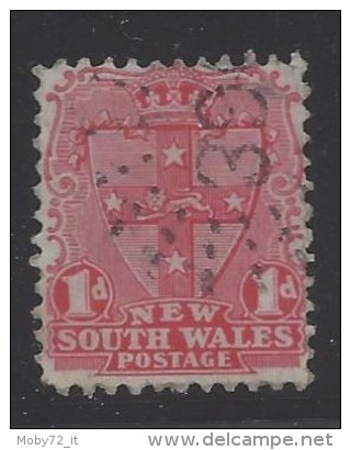 New South Wales - 1897 - Usato/used - Stemma - Mi N. 82 - Usados