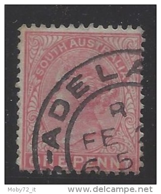 South Australia - 1899 - Usato/used - Regina Vittoria - Mi N. 80 - Oblitérés