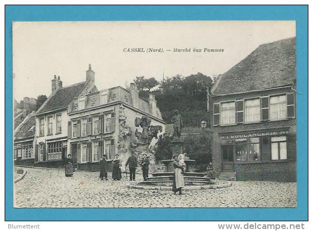 CPA Boulangerie - Marché Aux Pommes CASSEL 59 - Cassel