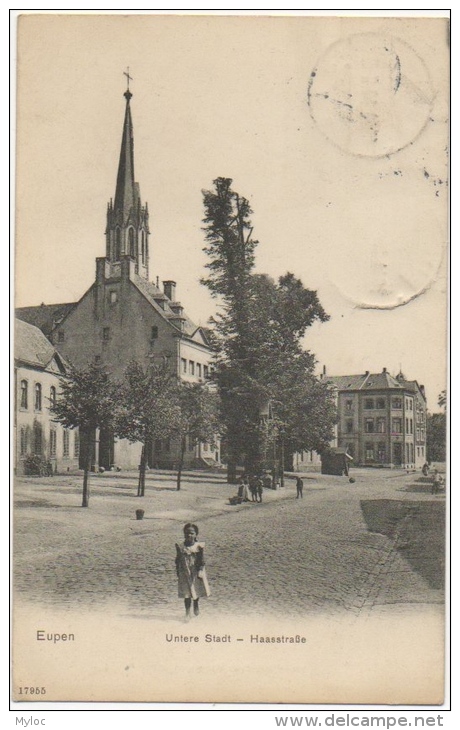 Eupen. Untere Stadt. Haasstrasse. - Eupen