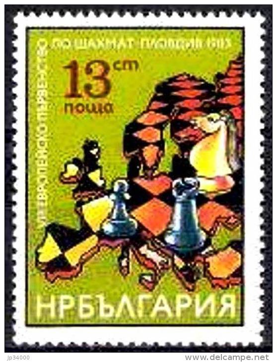 BULGARIE ECHECS, CHESS, AJEDREZ.  Yvert N° 2783 ** MNH. - Echecs