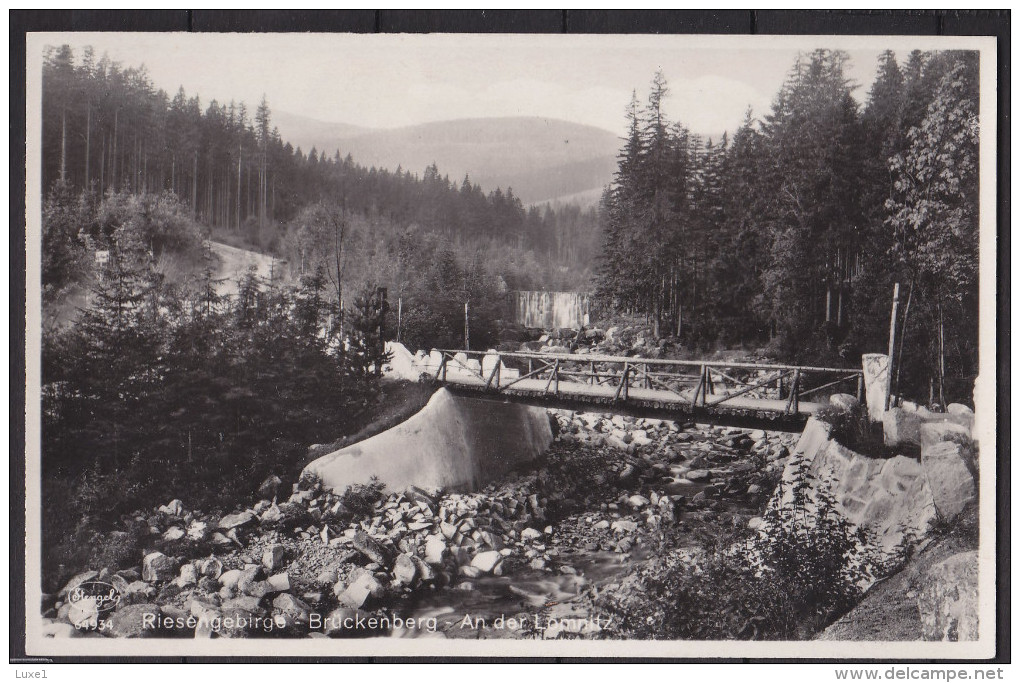 POLAND , BRUCKENBERG , OLD POSTCARD - Polen